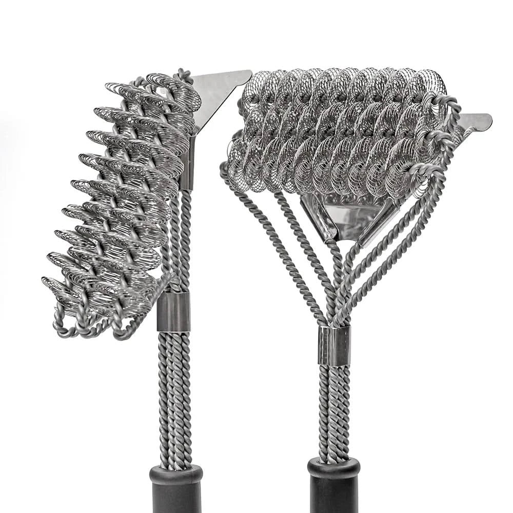 GrillMaster – Spazzola per barbecue in acciaio inossidabile senza setole