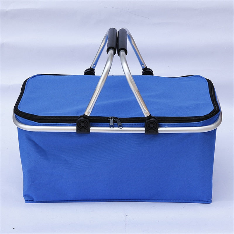 Frigorifero portatile pieghevole | Borsa termica per campeggio e viaggi
