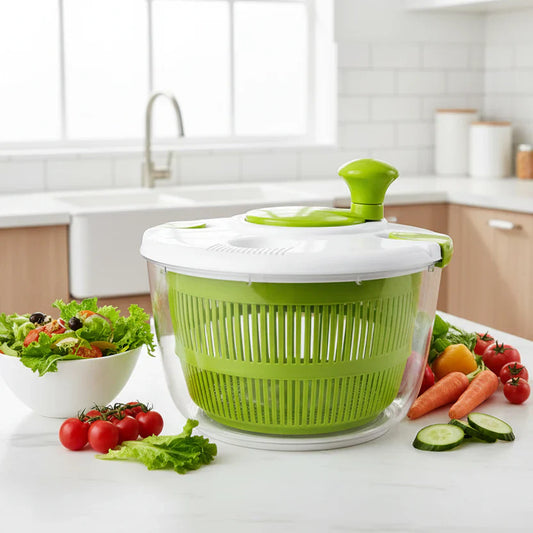 SALADFLOW – Centrifuga per insalata multifunzione per lavaggio e asciugatura