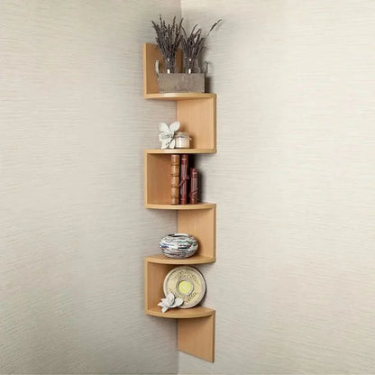 FLOATIERA – Mensola da parete angolare | Soluzione salvaspazio con design moderno