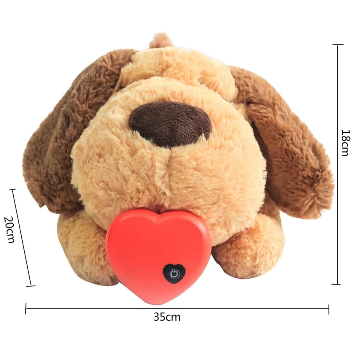 CUDDLEPUP - Peluche calmante con battito cardiaco per cuccioli