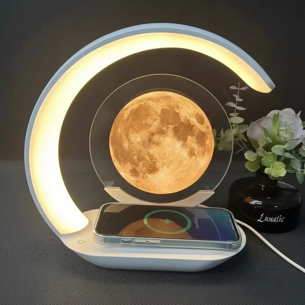 SOLVIA – Lampada LED tattile in sabbia artistica