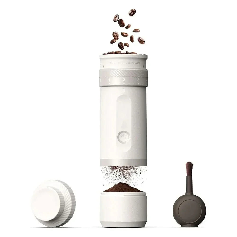 COFFFLOW – Macinacaffè Elettrico con Mola Conica e Batteria Ricaricabile