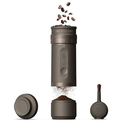 COFFFLOW – Macinacaffè Elettrico con Mola Conica e Batteria Ricaricabile