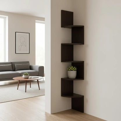 FLOATIERA – Mensola da parete angolare | Soluzione salvaspazio con design moderno
