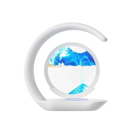SOLVIA – Lampada LED tattile in sabbia artistica