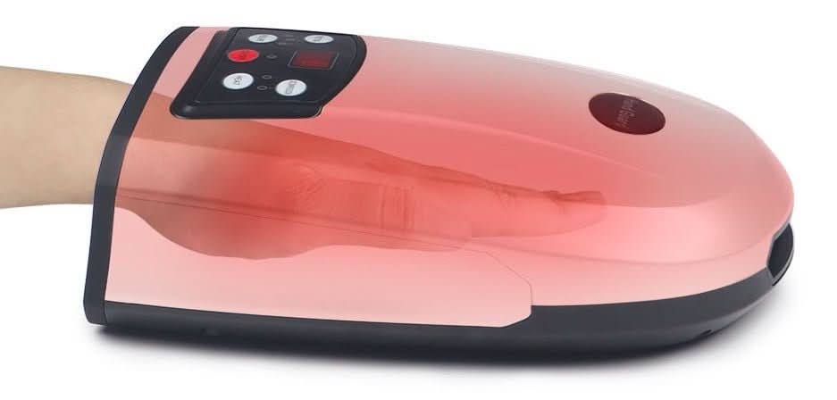 Handase - Sistema di massaggio per mani senza fili con compressione d'aria e funzione riscaldante