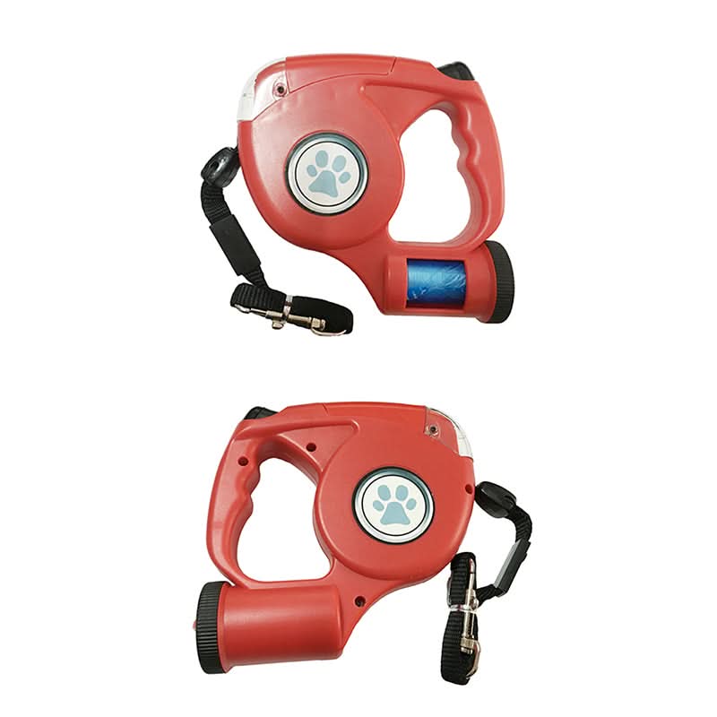 BRIGHTSTRIDE – Guinzaglio LED per cani con torcia integrata per passeggiate sicure