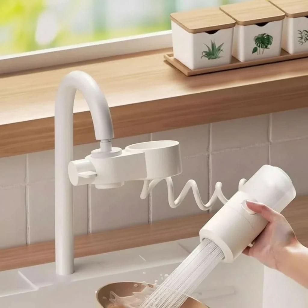 CLEANPUMP – Dosatore di sapone con porta-spugne integrato per un lavaggio pulito