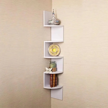 FLOATIERA – Mensola da parete angolare | Soluzione salvaspazio con design moderno