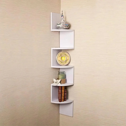 FLOATIERA – Mensola da parete angolare | Soluzione salvaspazio con design moderno