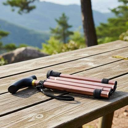 ROAMSTICK – Bastone da trekking telescopico pieghevole compatto per escursionismo e viaggi
