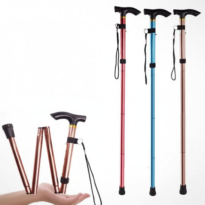 ROAMSTICK – Bastone da trekking telescopico pieghevole compatto per escursionismo e viaggi