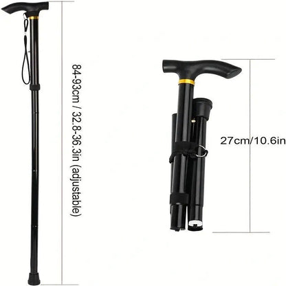 ROAMSTICK – Bastone da trekking telescopico pieghevole compatto per escursionismo e viaggi