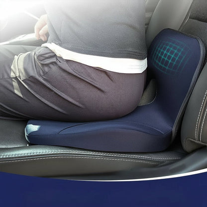 CURVICUSH – Cuscino in memory foam a forma di L per la stabilizzazione della vita e il comfort dell’anca