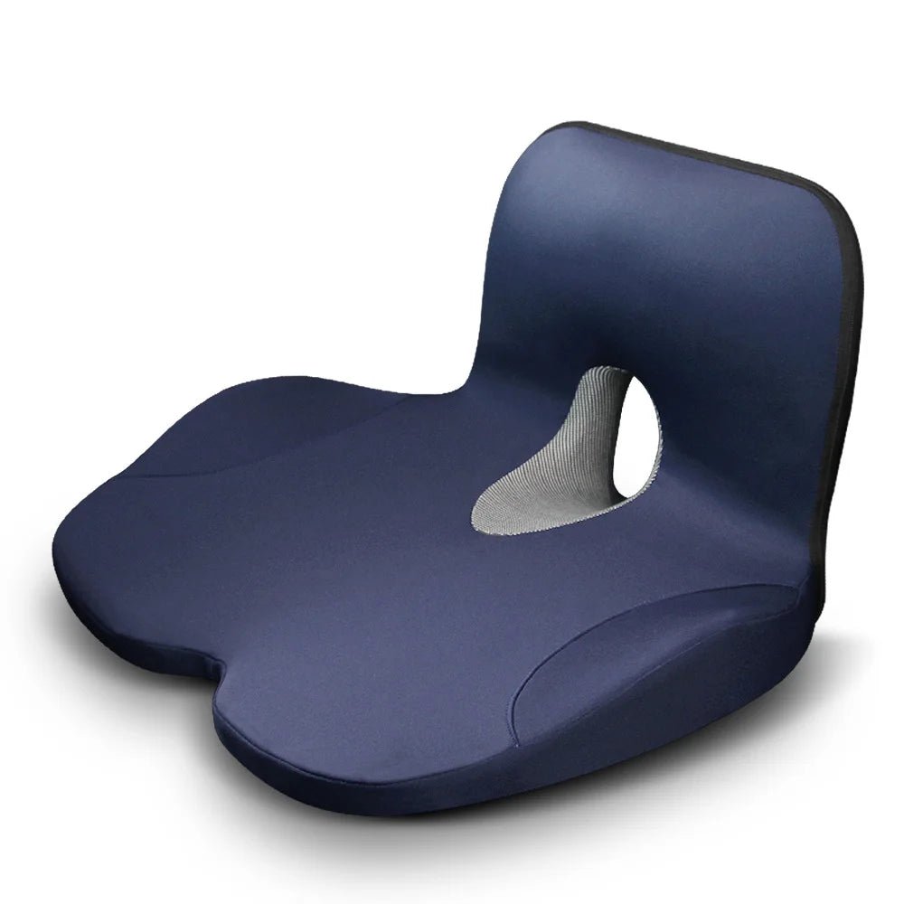CURVICUSH – Cuscino in memory foam a forma di L per la stabilizzazione della vita e il comfort dell’anca