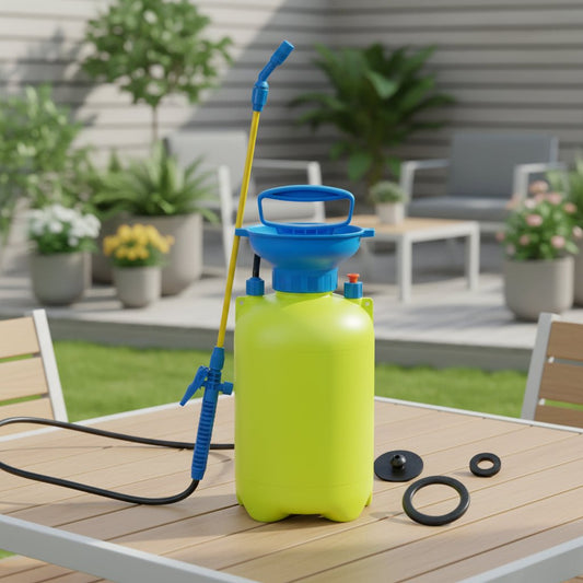 SPRÜHSTAR – Atomizzatore da giardino ad alta pressione da 5 L con due modalità di spruzzo
