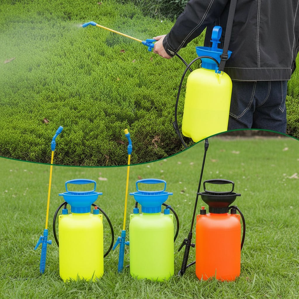 SPRÜHSTAR – Atomizzatore da giardino ad alta pressione da 5 L con due modalità di spruzzo