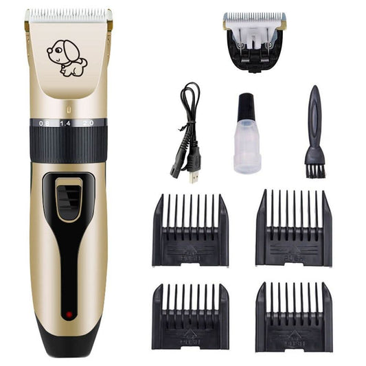 PETTS GROOMER - Tagliacapelli professionale per cani con spazzola per tutti i tipi di pelo