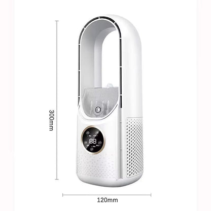 Ventilatore con design moderno senza pale