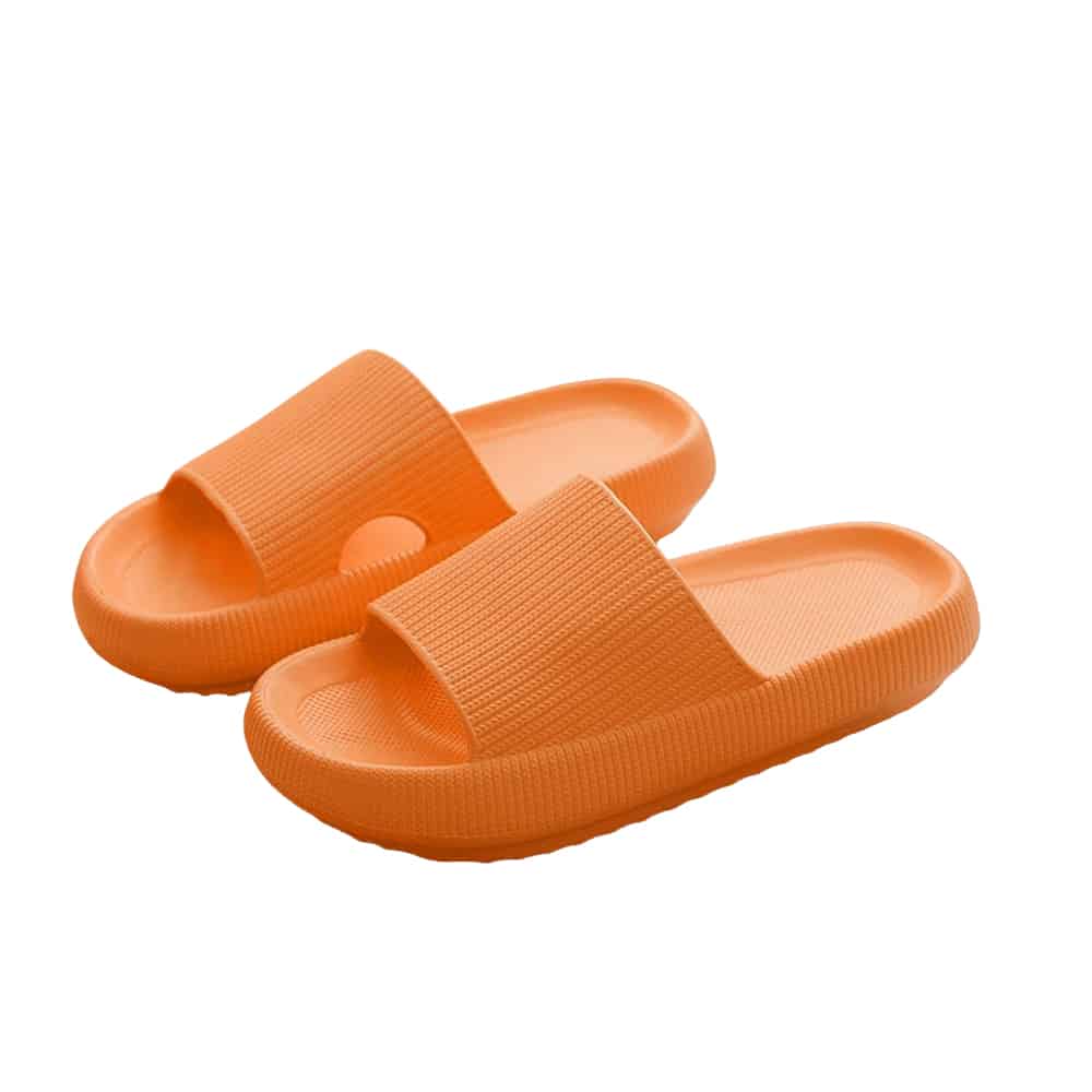 Chaussons Happy Flops su terrazza