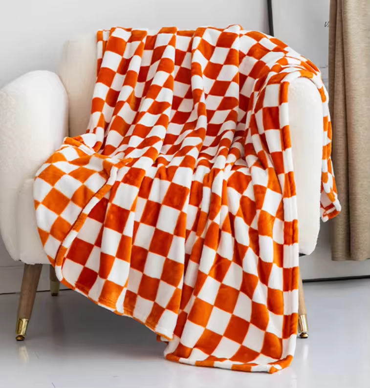 COZYCHECK – Coperta in flanella e pile | Morbida, calda e utilizzabile tutto l'anno