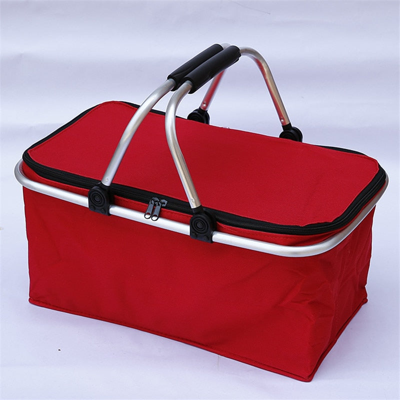 Frigorifero portatile pieghevole | Borsa termica per campeggio e viaggi