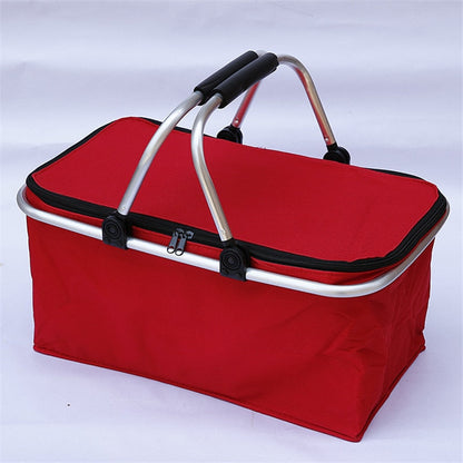Frigorifero portatile pieghevole | Borsa termica per campeggio e viaggi