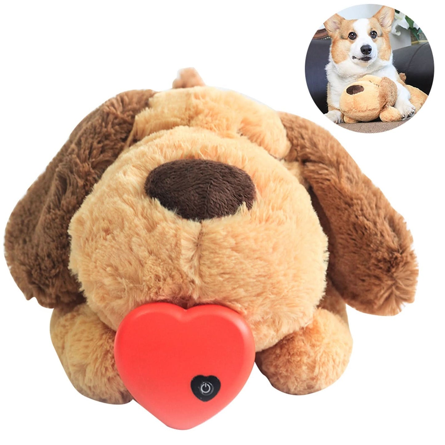 CUDDLEPUP - Peluche calmante con battito cardiaco per cuccioli