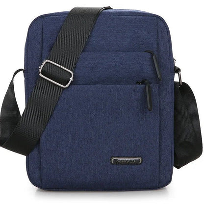 METROSAFE – Borsa a tracolla impermeabile da uomo con design antifurto