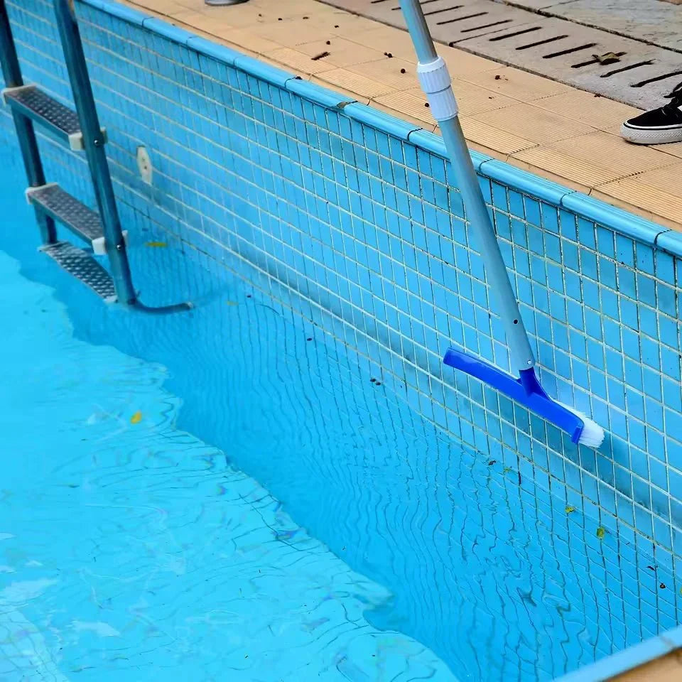 POOLSCRUB – Spazzola per piscina ampia per una pulizia accurata e senza sforzo