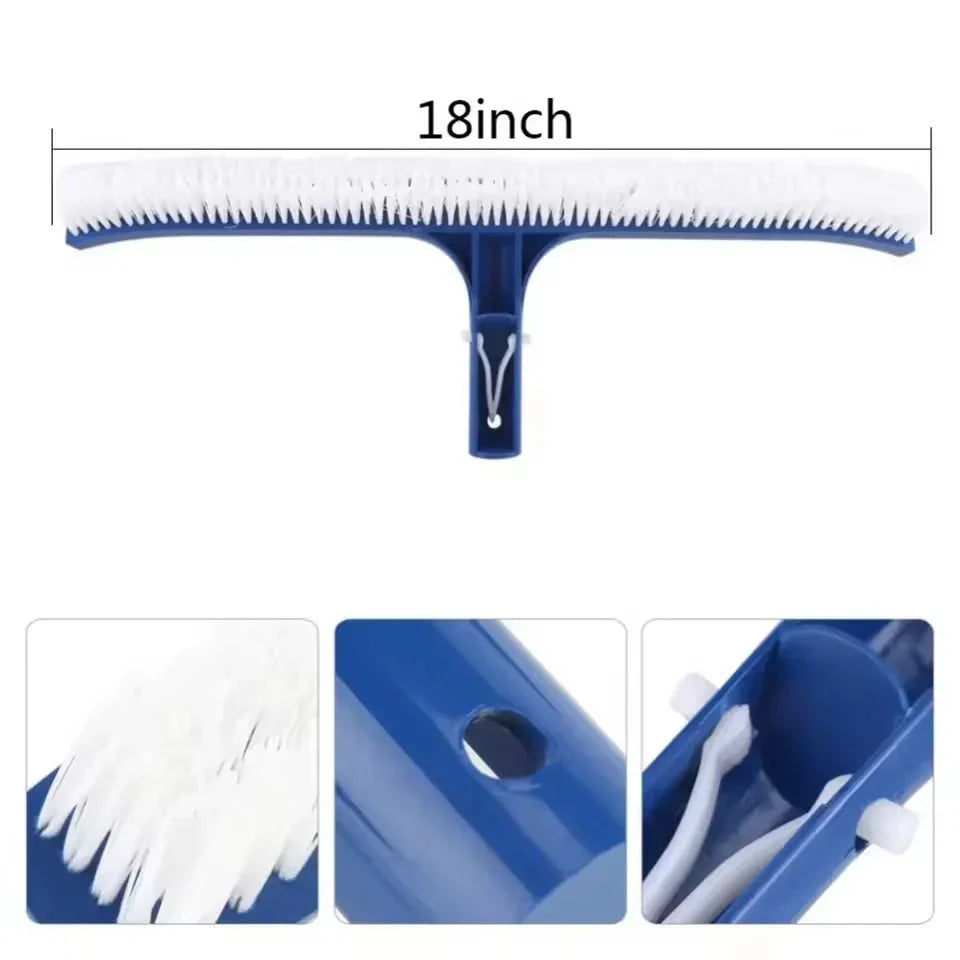 POOLSCRUB – Spazzola per piscina ampia per una pulizia accurata e senza sforzo