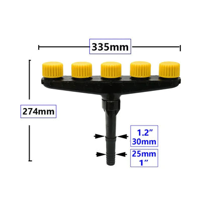 FLOWSPRAY – Spruzzatore da giardino versatile