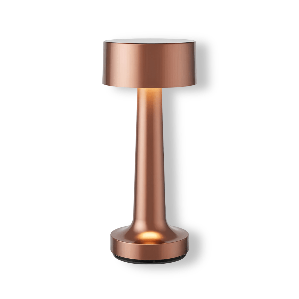 LUMIQI – Lampada da tavolo LED con funzione di ricarica wireless Qi per uso interno ed esterno
