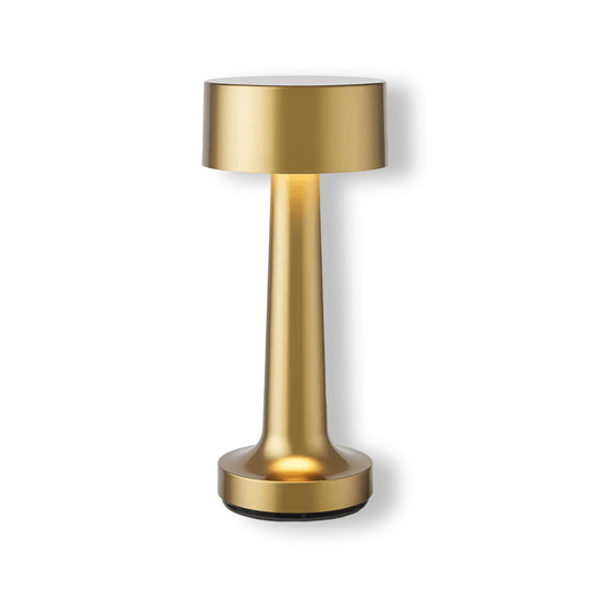 LUMIQI – Lampada da tavolo LED con funzione di ricarica wireless Qi per uso interno ed esterno