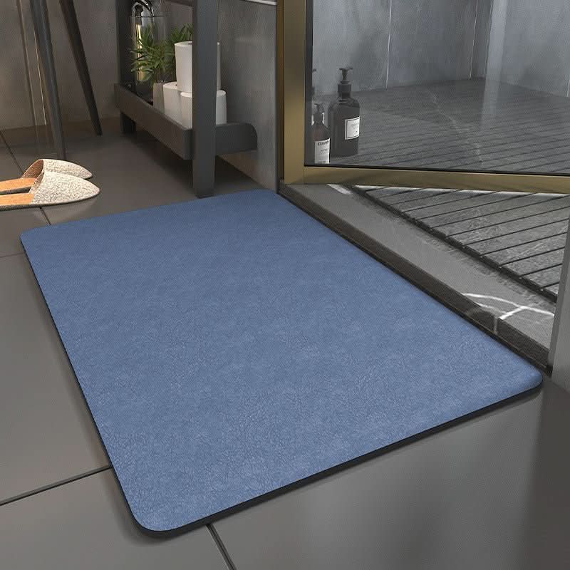 AquaGuard Tappeto da bagno - Tappeto antiscivolo con materiale ad asciugatura rapida