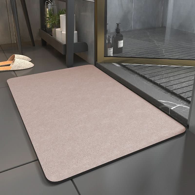 AquaGuard Tappeto da bagno - Tappeto antiscivolo con materiale ad asciugatura rapida