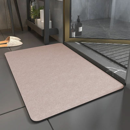 AquaGuard Tappeto da bagno - Tappeto antiscivolo con materiale ad asciugatura rapida