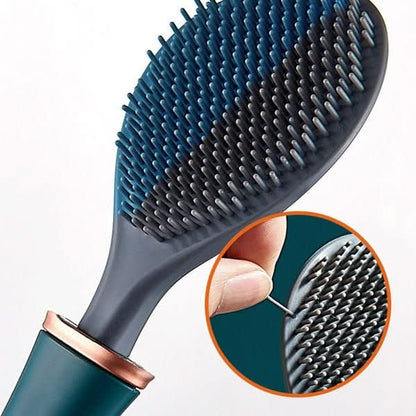 SilicoClean – Spazzola igienica per WC in silicone con portaspazzola