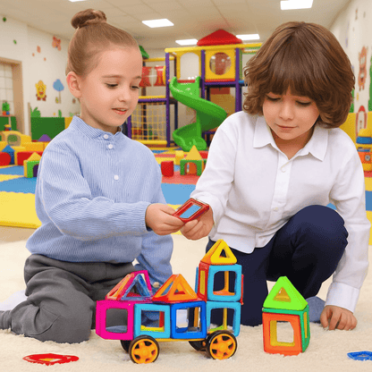 FUNNIBLOX – Set creativo di blocchi magnetici per bambini