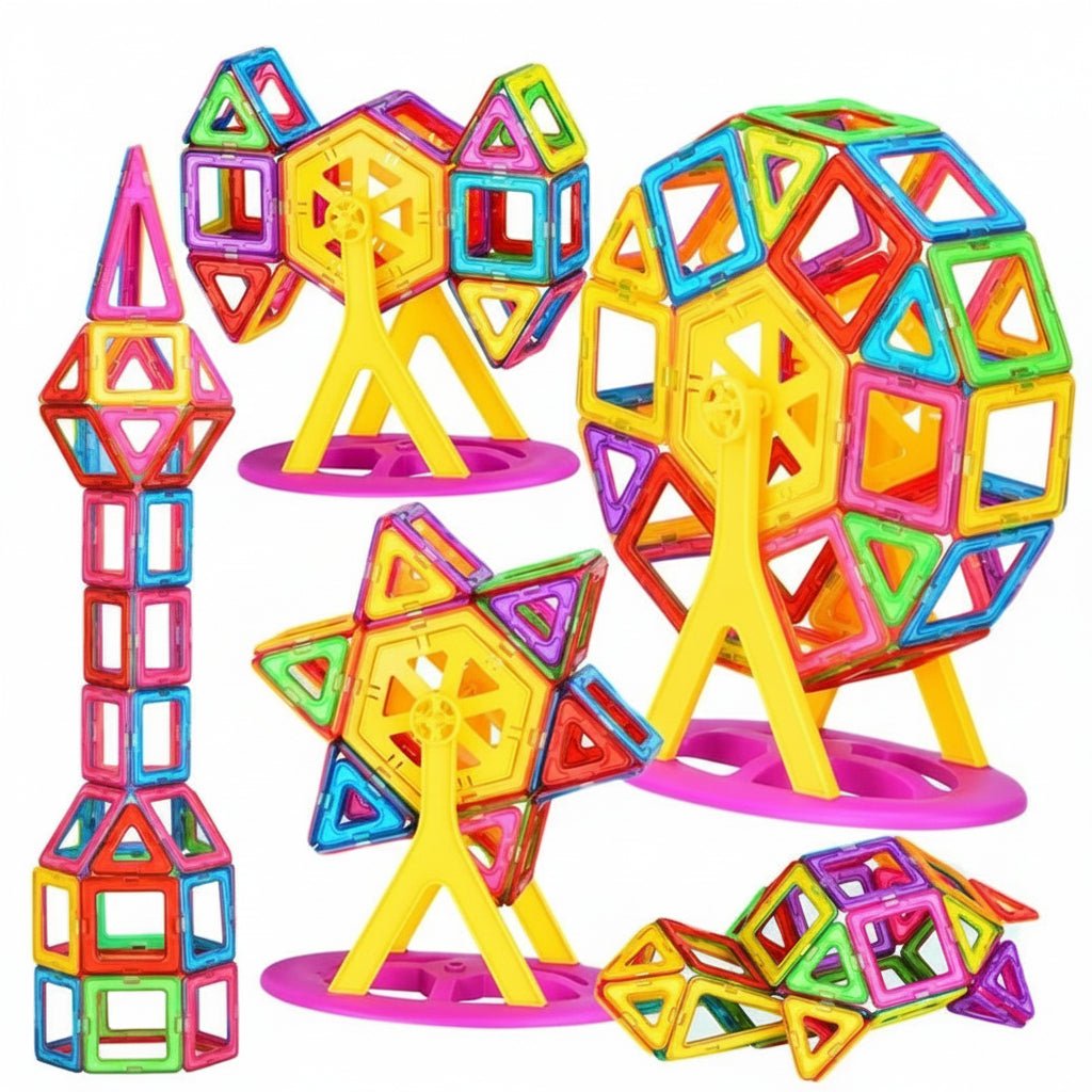 FUNNIBLOX – Set creativo di blocchi magnetici per bambini