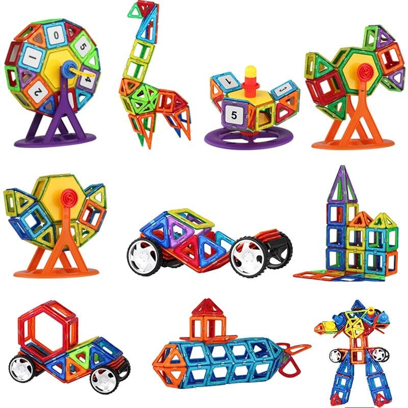 FUNNIBLOX – Set creativo di blocchi magnetici per bambini
