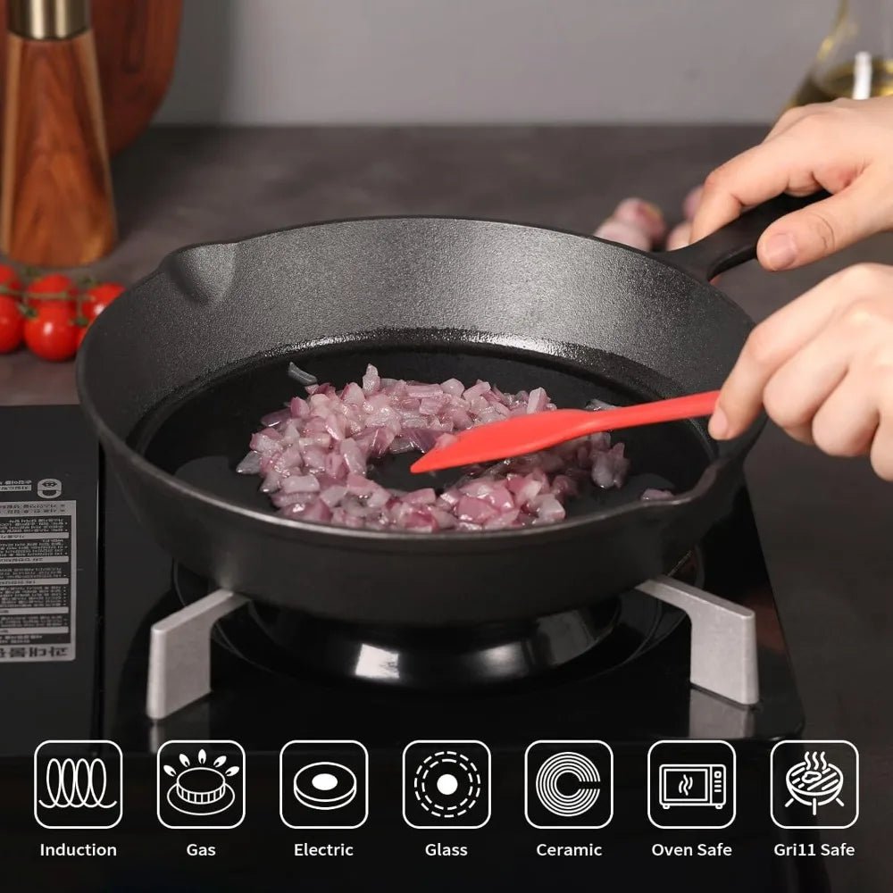 SKILLETFORGE – Padella in ghisa premium per tutti i tipi di cottura