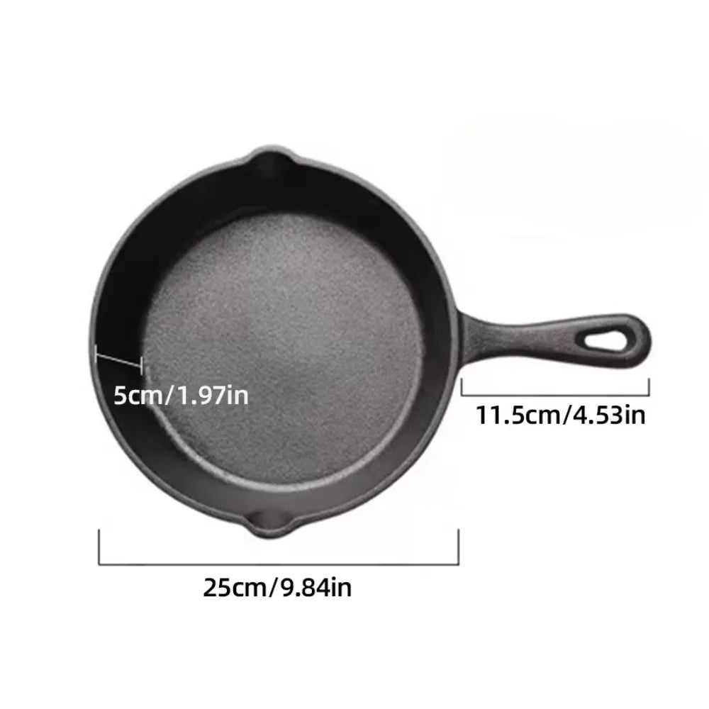 SKILLETFORGE – Padella in ghisa premium per tutti i tipi di cottura