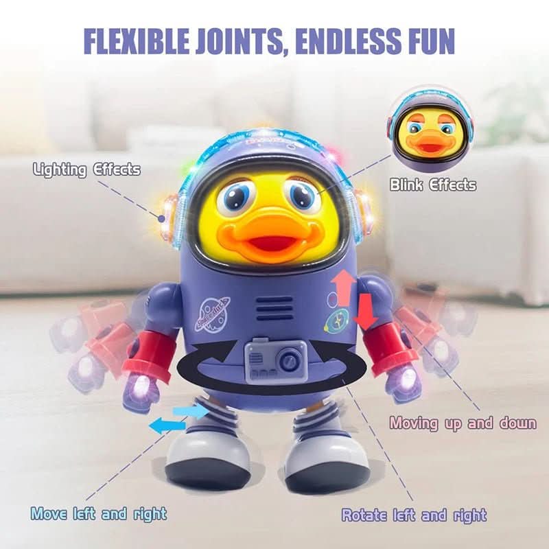QUACKJOY – Paperella interattiva che danza con luci e musica