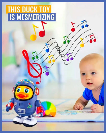 QUACKJOY – Paperella interattiva che danza con luci e musica