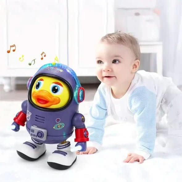 QUACKJOY – Paperella interattiva che danza con luci e musica