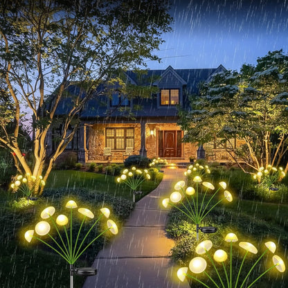 GARTENPERLE – Luce da giardino solare a forma di medusa fungo