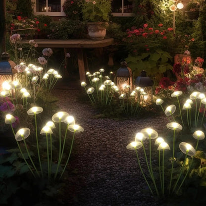 GARTENPERLE – Luce da giardino solare a forma di medusa fungo