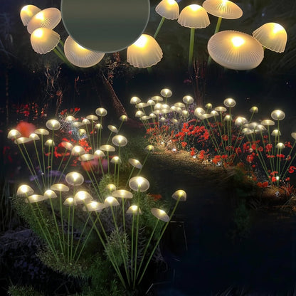 GARTENPERLE – Luce da giardino solare a forma di medusa fungo